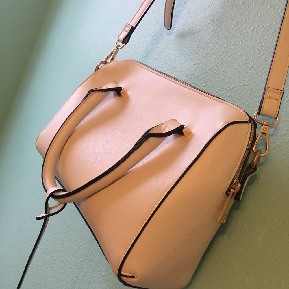 White purse